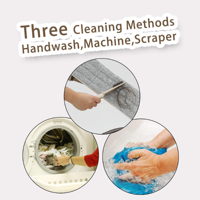 Microfiber Replacement Mop Pads 16 x 5.5 Inches (4 Pcs)