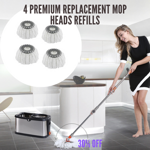 4Pcs Premium Replacement Mop