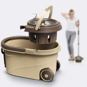 Deluxe Spin Mop and Bucket